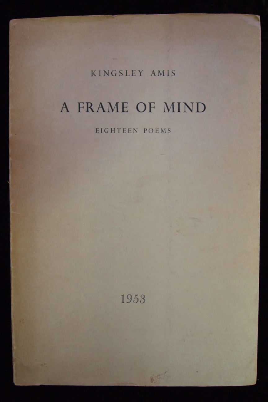 Image for A Frame of Mind. Eighteen Poems.